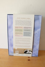NEW KJV Every Women's Bible Leatherlike Periwinkle Purple