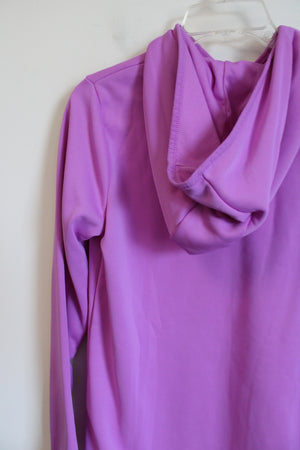 Under Armour Pink Purple Logo Hoodie | S