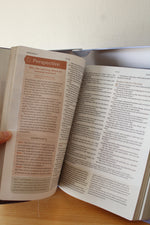 NEW KJV Every Women's Bible Leatherlike Periwinkle Purple