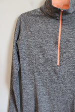 Under Armour Fitted Gray 1/4 Zip Pullover | XS
