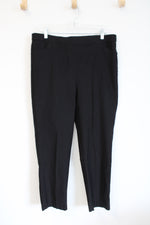 Alfred Dunner Black Trouser Pants | 14