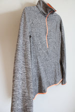 Under Armour Fitted Gray 1/4 Zip Pullover | XS