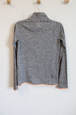 Under Armour Fitted Gray 1/4 Zip Pullover | XS