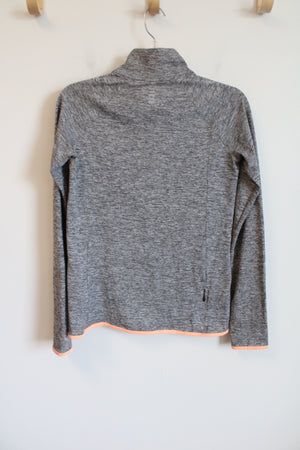Under Armour Fitted Gray 1/4 Zip Pullover | XS