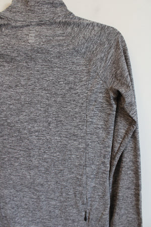 Under Armour Fitted Gray 1/4 Zip Pullover | XS
