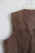 First Genuine Leather Brown Vest | 46