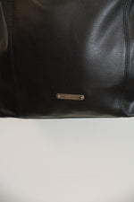 NEW Rebecca Minkoff Alex Slouchy Shoulder Black Leather Braided Strap Purse