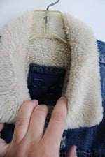 NWT Zara Denim Lined Distressed Jacket | L