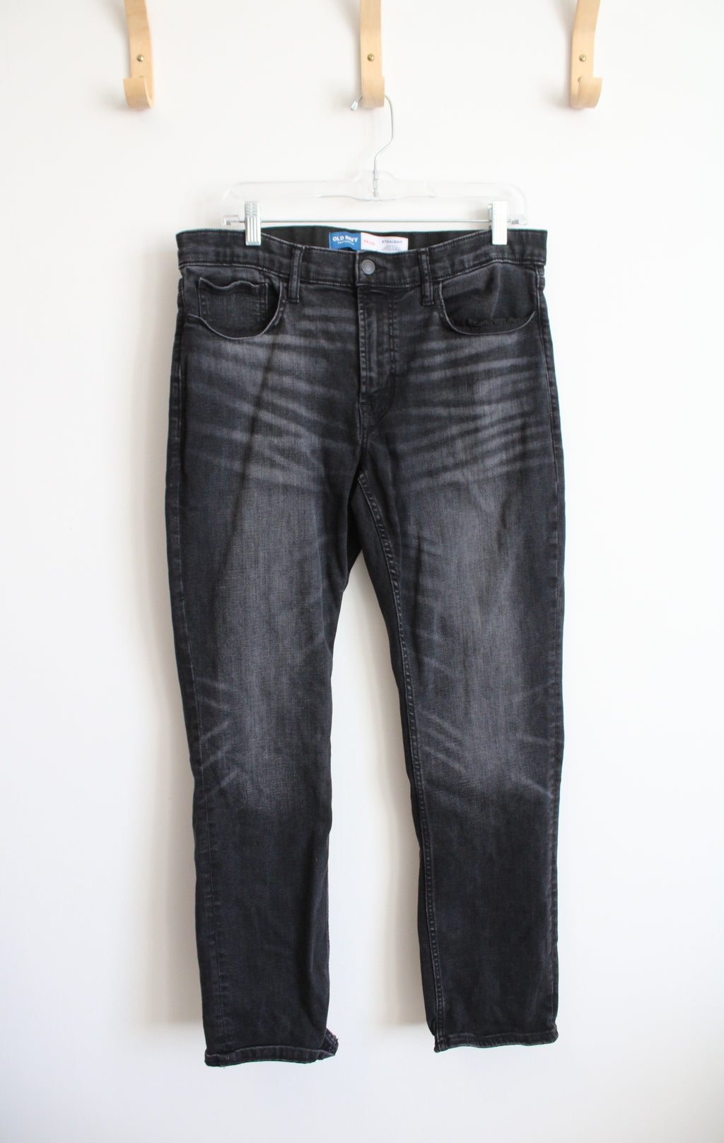 Old Navy 360 Degree Straight Black Jeans | 34X30