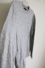 NEW Tommy Hilfiger Gray Knit Sweater | S
