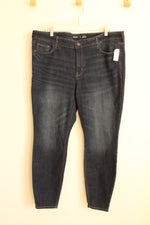 NEW Old Navy Dark Wash Skinny Jeans | 20