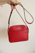 Kate Spade Red Crossbody Dome Purse