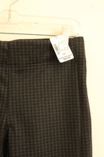 NEW Christopher & Banks Gray and Black Houndstooth Leggings | S-P