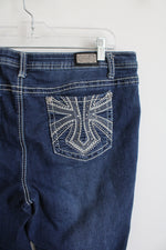Earl Jean Barely Boot Embroidered Jeans | 16P