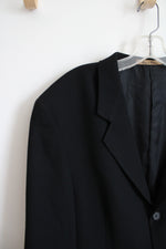 Cellini Linea Uomo Black Wool Blazer | 42R