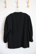 Cellini Linea Uomo Black Wool Blazer | 42R