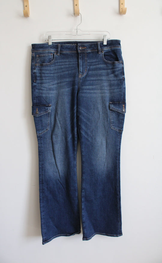 American Eagle Stretch Kick Boot Jeans | 14