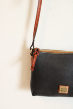 Dooney & Bourke Pebble Grain Rosie Navy Blue Crossbody Purse