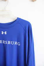 Under Armour Heatgear Loose Fit Blue Mercersburg Long Sleeved Shirt | 3XL