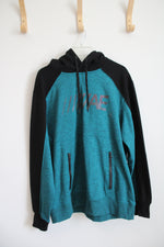 American Eagle Outfitters AE Active Flex Green & Black Hoodie | L