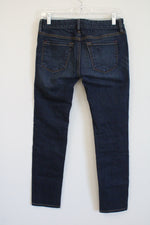 Ann Taylor LOFT Dark Wash Modern slim Jean | 0 Petite