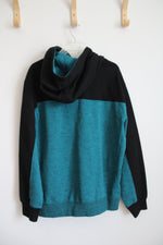 American Eagle Outfitters AE Active Flex Green & Black Hoodie | L