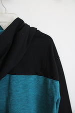 American Eagle Outfitters AE Active Flex Green & Black Hoodie | L