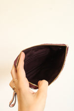 Coach Dempsey Large Corner Zip In Signature Jacquard Wristlet