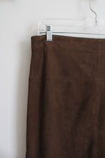 Max Studio Brown Suede Skirt | M