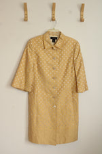 Brooks Brothers Yellow Button Down Dress Jacket | 10