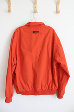 Vintage Tommy Hilfiger Fleece Lined Orange Jacket | XL