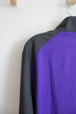 Nike Dri-Fit Purple & Gray KW Full Zip Jacket | L