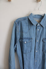 NEW Polo Ralph Lauren Belted Button Down Denim Dress | 12