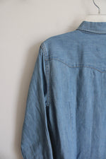 NEW Polo Ralph Lauren Belted Button Down Denim Dress | 12
