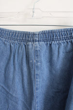 Woman Within Blue Denim Shorts | 34W