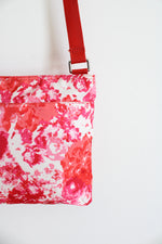 Coach Getaway Signature Nylon Red & Pink File Crossbody Bag