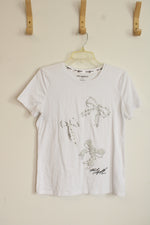 Karl Lagerfeld Embellished Bow T-Shirt | S