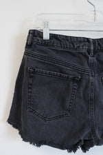 Pac Sun Faded Black Ripped Shorts | 27