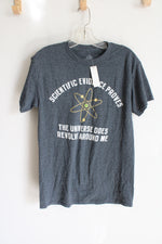 NEW Gray "Revolve Around Me" Graphic Tee | S