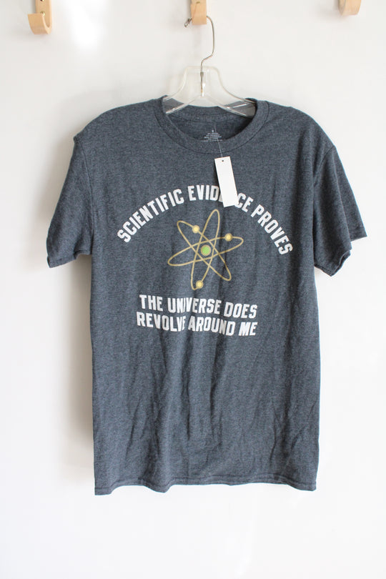 NEW Gray "Revolve Around Me" Graphic Tee | S