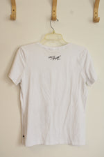 Karl Lagerfeld Embellished Bow T-Shirt | S