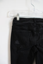Maurices Distressed Black Jeans | XXS-S