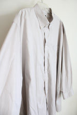 Jos. A. Bank Traveler Traditional Fit Gray Button Down Shirt | 18.5/35
