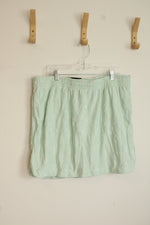 NEW Disney Mickey Mouse Light Green Skort | L