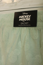 NEW Disney Mickey Mouse Light Green Skort | L