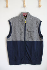 Tommy Hilfiger Navy & Gray Vest | XL