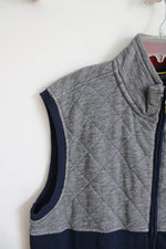 Tommy Hilfiger Navy & Gray Vest | XL