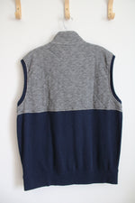 Tommy Hilfiger Navy & Gray Vest | XL