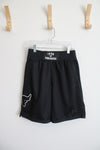 Under Armour Iron Paradise Black Athletic Shorts | Youth M