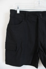 Eddie Bauer Black Nylon Cargo Shorts | 10